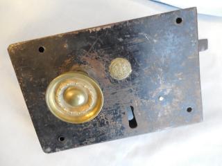 “CARPENTER & YOUNG PATENTEES” early 1800's Front Door Box Lock