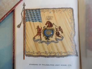 STANDARD OF PHILADELPHIA LIGHT HORSE 1775