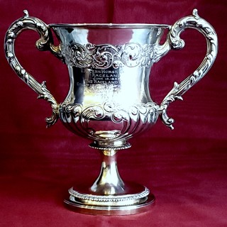 LOVING CUP, 1822, London Sterling, maker Crispin Fuller