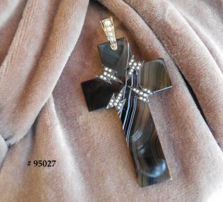 Cross alone, 2-1/2" high x 1-1/2"