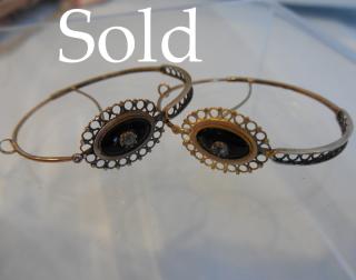 1809-1819 (Napoleon I) Hoop Earrings, 18k