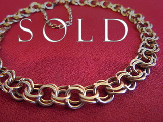 DOUBLE LINKS 14k Bracelet