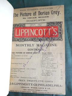 Front Wrapper, Lippincott Magazine