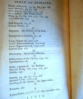 Index of Diseases (detail)