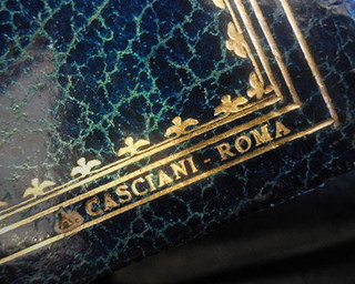 Signature of A CASCIANI Binder, Rome