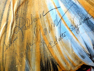 Dancers autographs