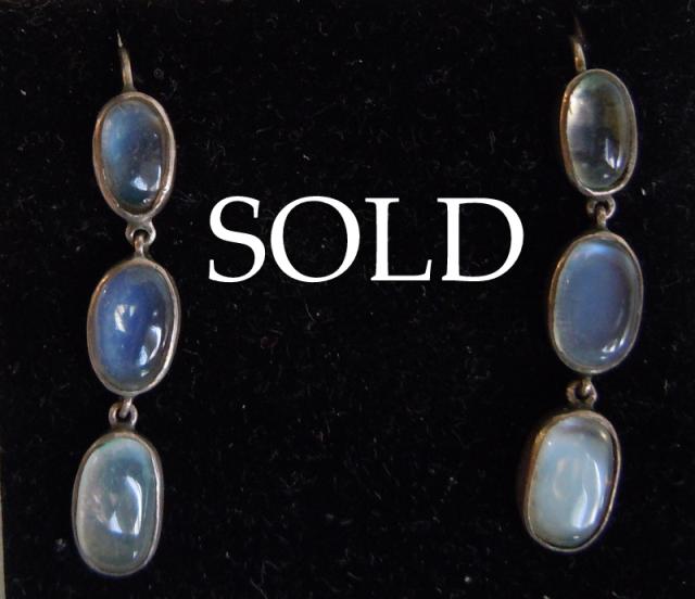 MOONSTONE Earrings -- SOLD