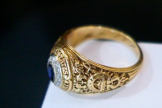 1948 U.S. NAVAL ACADEMY "Sweetheart" Ring