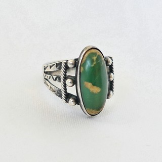 "CERRILLOS STONE" NAVAJO "ARROWS" RING