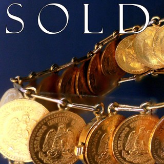 .900 PURE GOLD COIN BRACELET