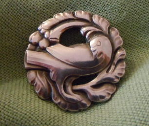 Georg Jensen DOVE brooch