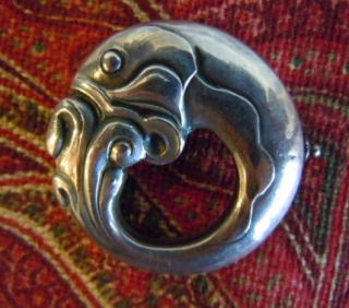 "Baby Dolphin" brooch, circa 1933