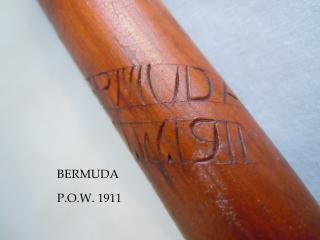 "BERMUDA P.O.W. 1911"