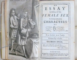 1696. An ESSAY in Defense of the FEMALE SEX
