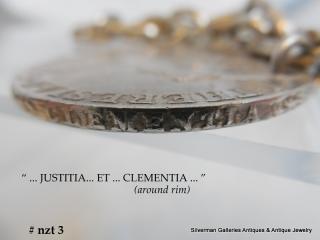 "Iustitia ... et ... Clementia" (Justice & Clemency)
